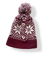 Rubynee Vintage y2k crochet fashion red beanie cap