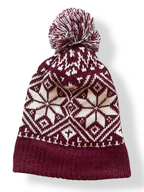 Rubynee Vintage y2k crochet fashion red beanie cap