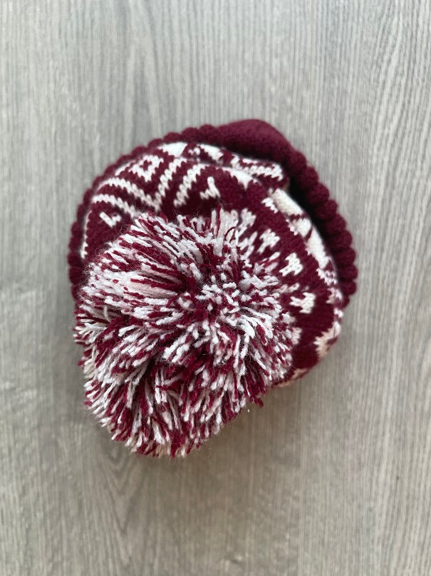 Rubynee Vintage y2k crochet fashion red beanie cap