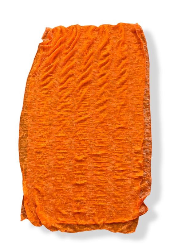 Rubynee Vintage y2k Orange Cashmere scarf
