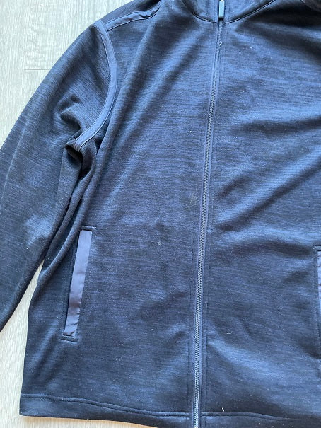 Rubynee Vintage y2k Johnston & Murphy mens full zip blue jacket