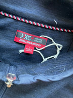 Rubynee Vintage y2k Johnston & Murphy mens full zip blue jacket