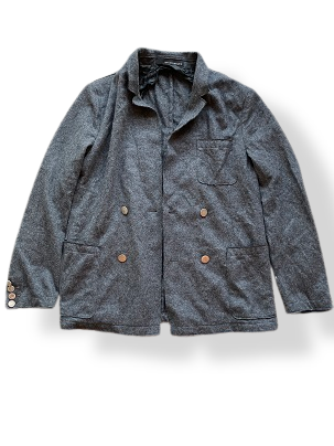 Rubynee Vintage y2k Brian Dales woolen grey coat