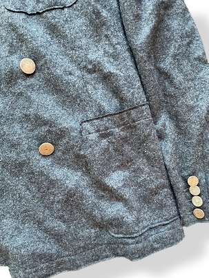 Rubynee Vintage y2k Brian Dales woolen grey coat