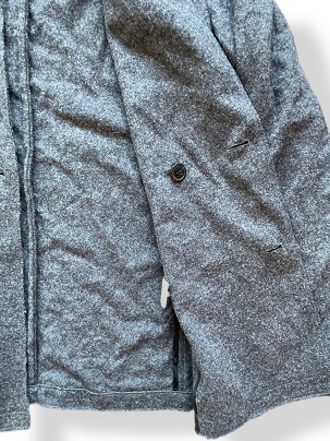 Rubynee Vintage y2k Brian Dales woolen grey coat