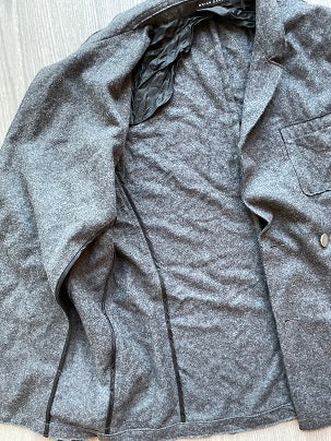 Rubynee Vintage y2k Brian Dales woolen grey coat