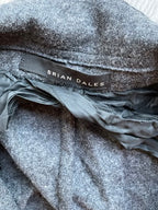 Rubynee Vintage y2k Brian Dales woolen grey coat