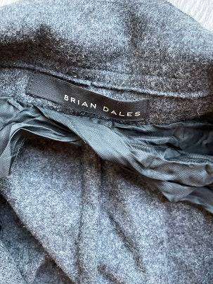 Rubynee Vintage y2k Brian Dales woolen grey coat