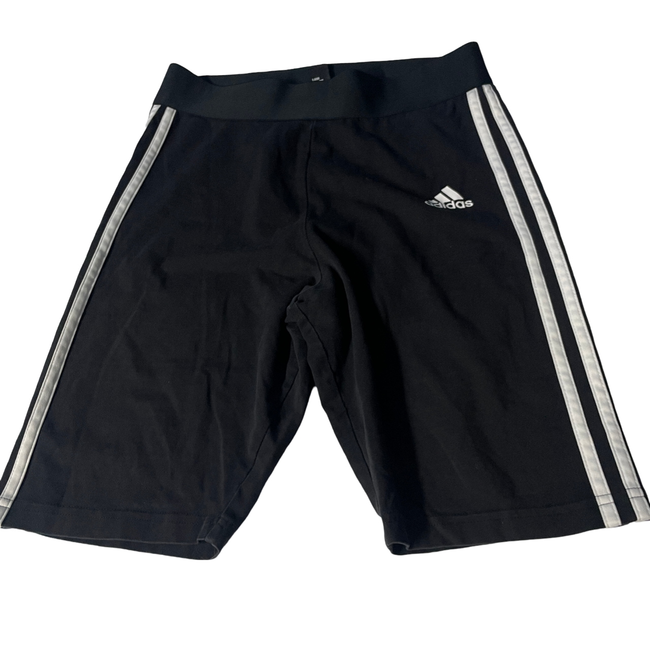 Vintage Adidas Women's Black and White Shorts. SKU 5105