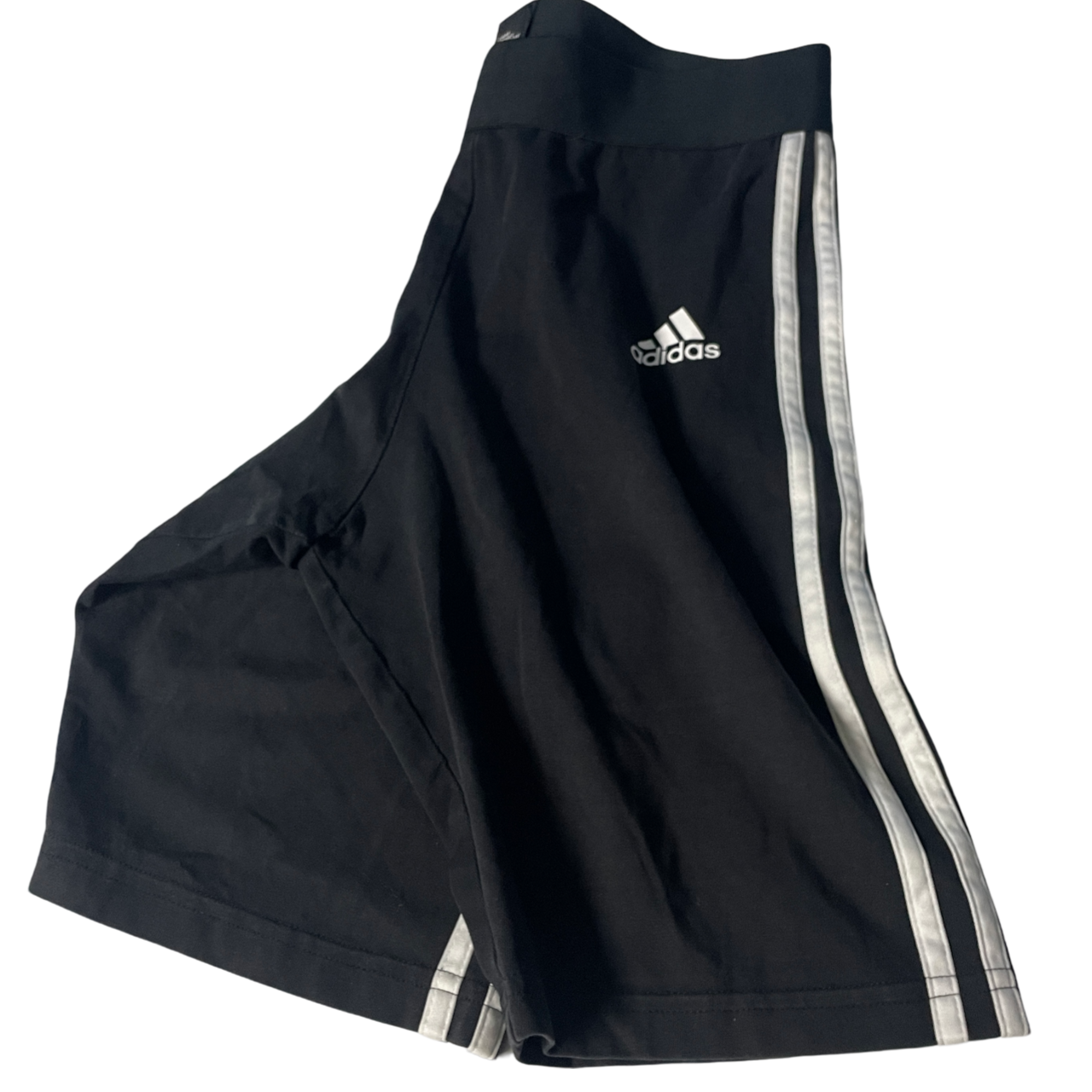 Vintage Adidas Women's Black and White Shorts. SKU 5105