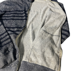 VTG Stripe Quiksilver Blue Hoodie for Men thick material SKU 5115