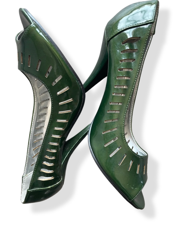 Rubynee Vintage y2k womens if carrini green high heel shoe