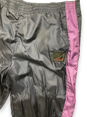 Vintage navy purple colorblock pant trouser size L