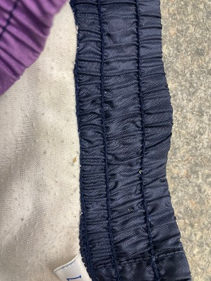 Vintage navy purple colorblock pant trouser size L