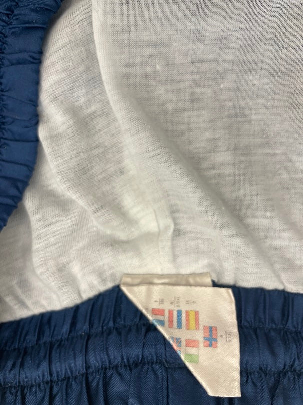 Vintage leopard mens waterproof blue trouser