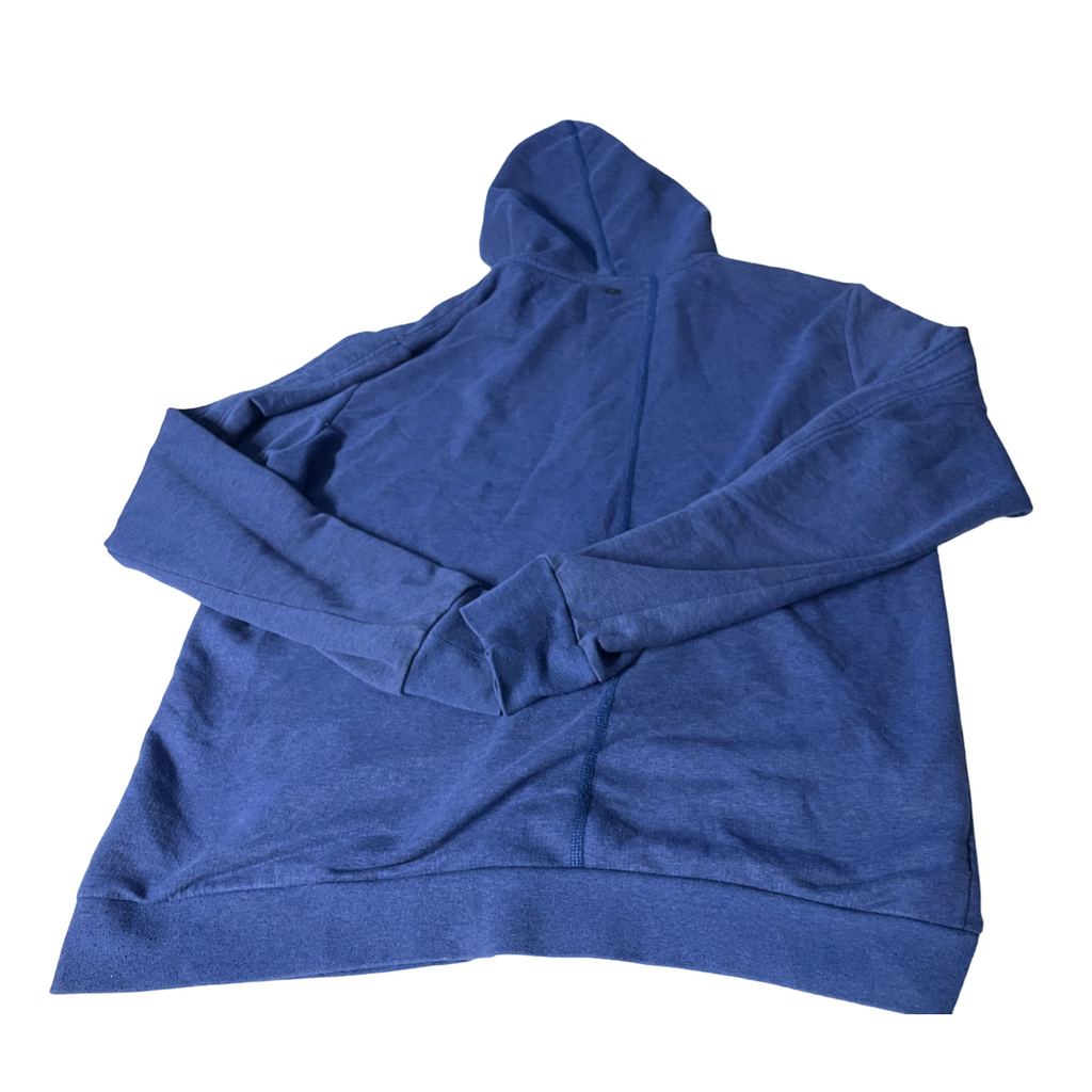 VINTAGE G STAR RAW Mens Hoodie Y2K  BLUE XlARGE FULL ZIP UP  Zip-Through Hoodie L 26 W 21 SKU 5131