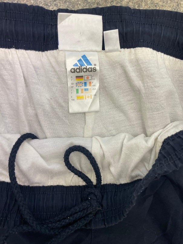 Vintage Adidas mens blue track pant