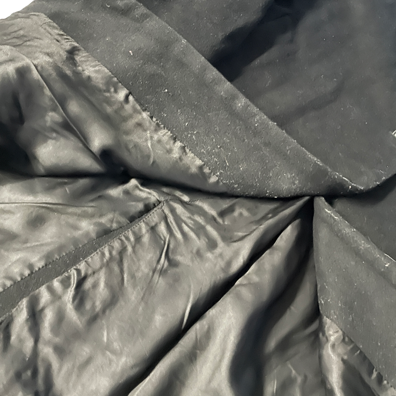 Vintage Calvin Klein  Grey Coats, Jackets & Waistcoats Wool Outer Shell for Women  wool long grey coat. GRADE B .   SIZE 10 UK L 36 W 19  SKU 5137