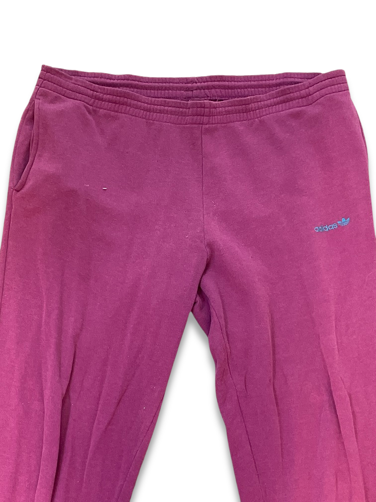 Vintage Adidas fleece purple trackpant