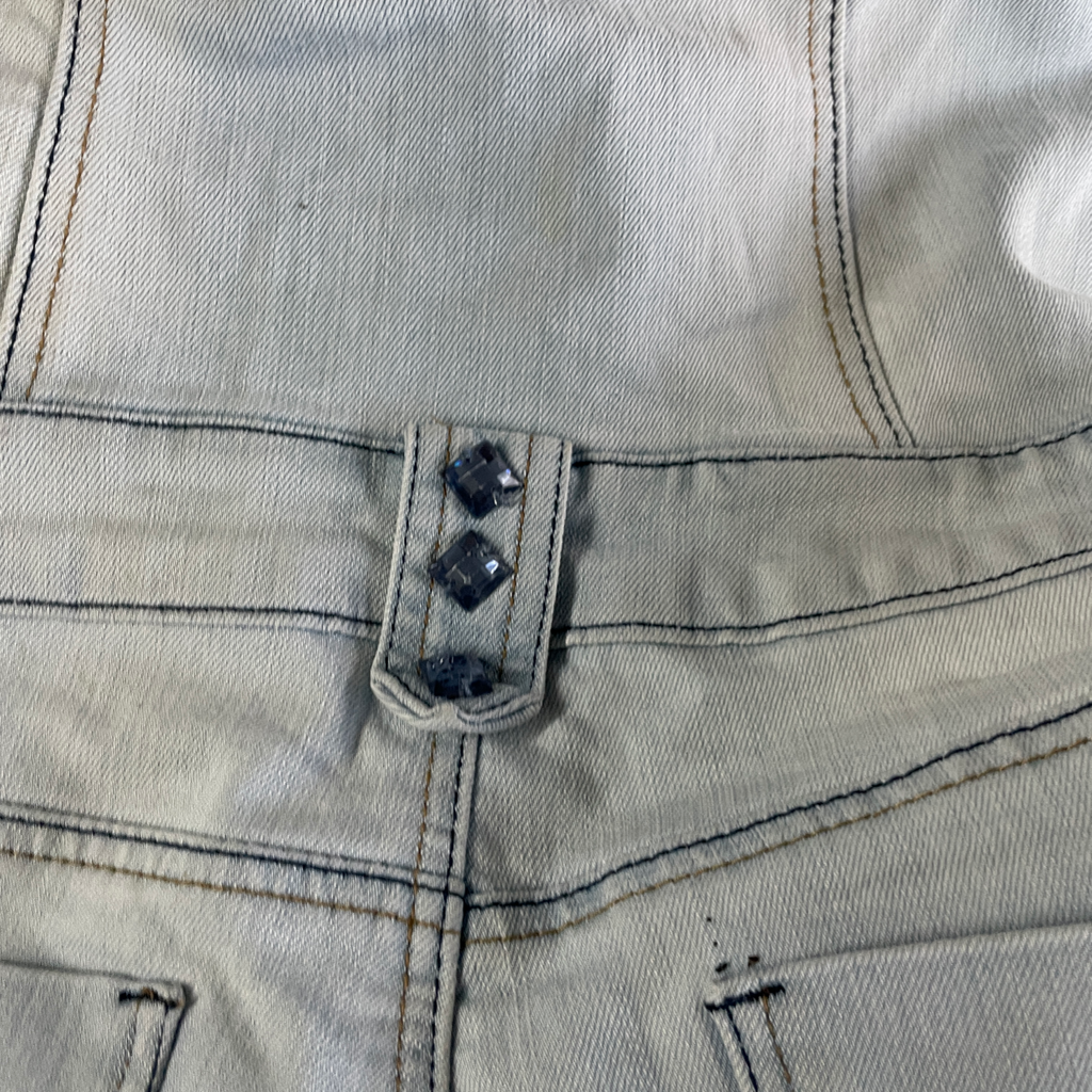 Denim overalls  vintage 90s light blue talls jeans button