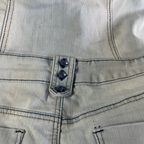 Denim overalls  vintage 90s light blue talls jeans button