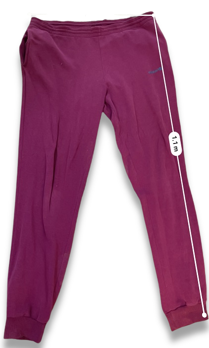 Vintage Adidas fleece purple trackpant