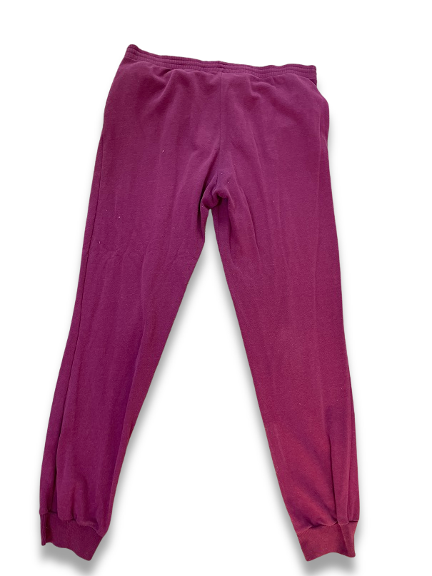 Vintage Adidas fleece purple trackpant