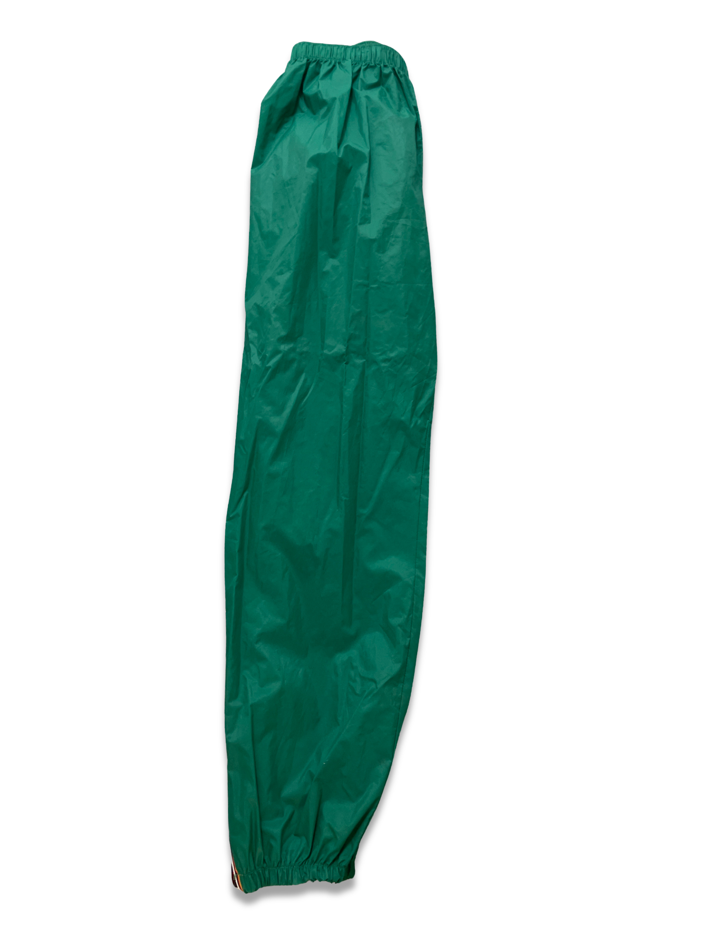 Vintage green shell track pant size S