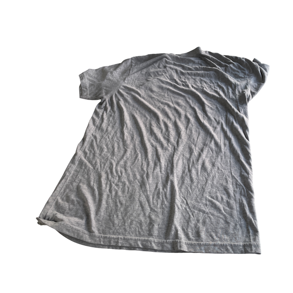 Vintage soft grey M/L mens t shirt L 28 W 19 SKU 5146
