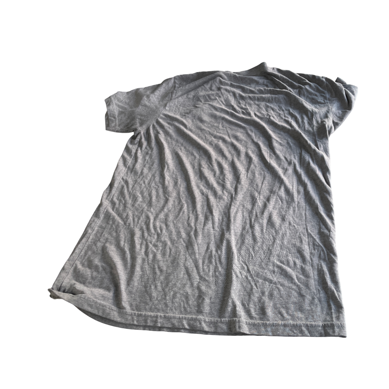 Vintage soft grey M/L mens t shirt L 28 W 19 SKU 5146
