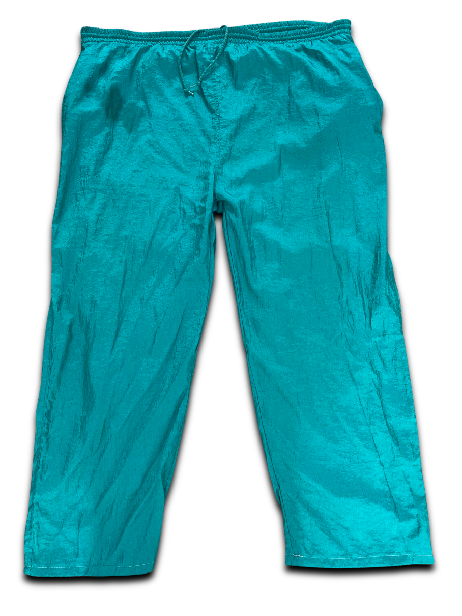 Vintage green shell track pant size XXL