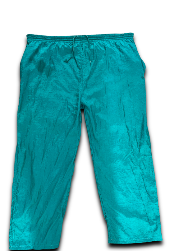 Vintage green shell track pant size XXL