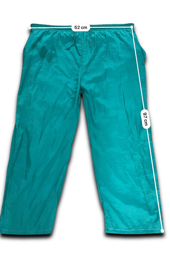 Vintage green shell track pant size XXL