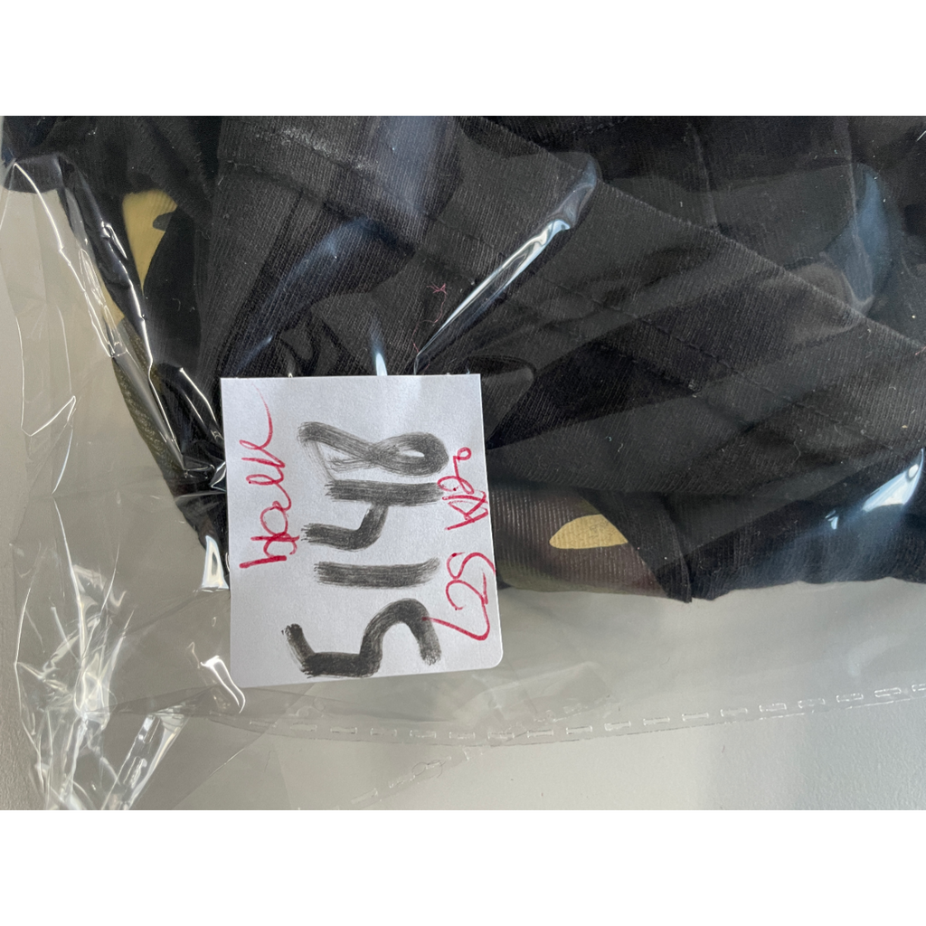 Vintage Mens Box Camo  logo T-Shirt Black/ Green black puma M L  25 W 20. SKU 5148