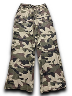 Vintage women ́camo wide leg pant