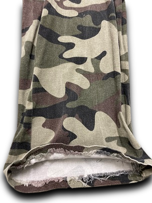 Vintage women ́camo wide leg pant