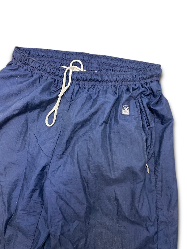 Vintage trigema blue nylon track pant