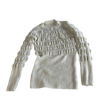Vintage y2K women Bobble design cardigan Knitwear. L 24 W 13SKU. M ?SKU. 5153
