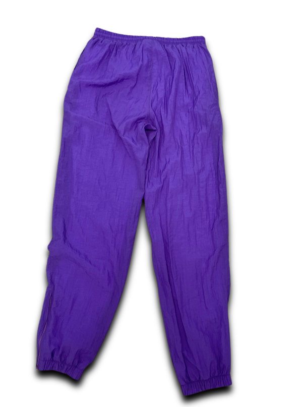 Vintage Swiss design purple windbreaker pant