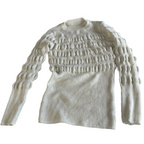 Vintage y2K women Bobble design cardigan Knitwear. L 24 W 13SKU. M ?SKU. 5153