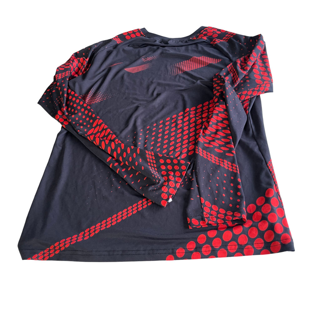 Compression Running T Shirt  Base layer Underwear Top Quick Drying Tight Long Sleeve Compression Fitness Shirts for  WOMEN   L 26 W 18 SKU. 5154  