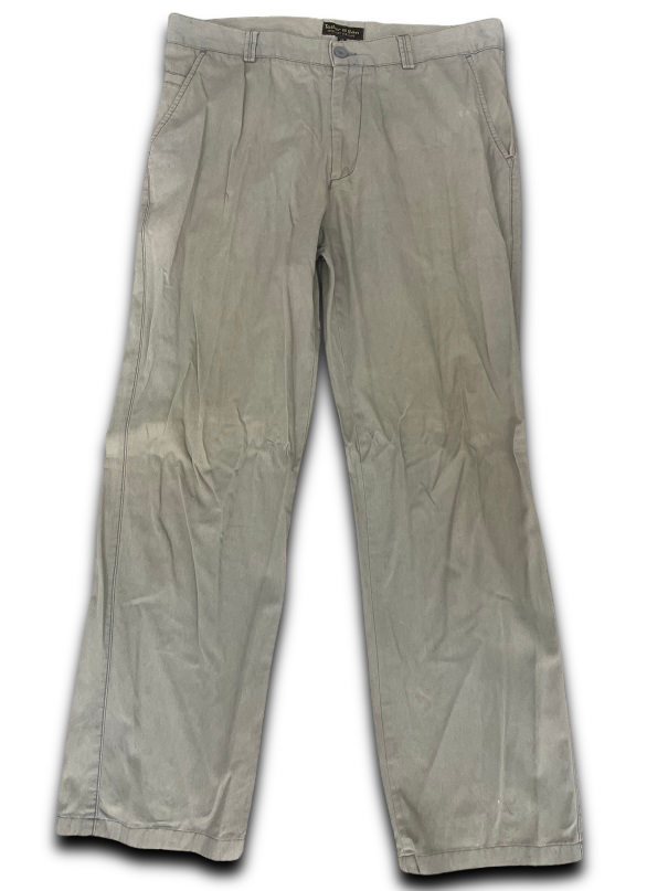 Vintage Tailor & son khaki green chinos trouser