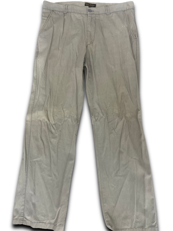 Vintage Tailor & son khaki green chinos trouser