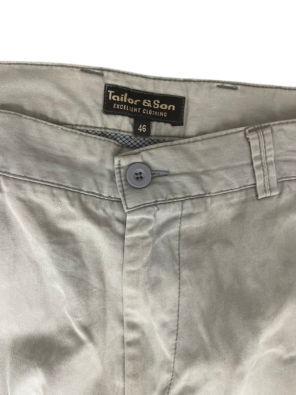 Vintage Tailor & son khaki green chinos trouser