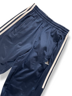 Vintage adidas navy blue 3 stripe track pant