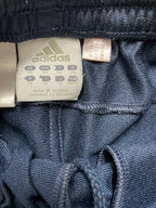 Vintage adidas navy blue 3 stripe track pant