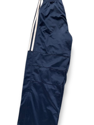 Vintage adidas navy blue 3 stripe track pant – weighnpayclothingstore