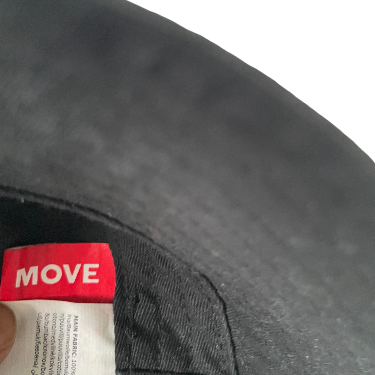 unisex cute move bucket black hat &nbsp;SKU 5163