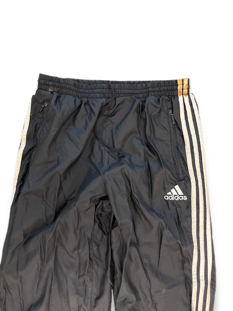 Vintage 90s 3stripe black adidas trackpant