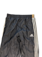 Vintage 90s 3stripe black adidas trackpant